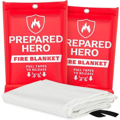 Prepared Hero Emergency Fire Blanket